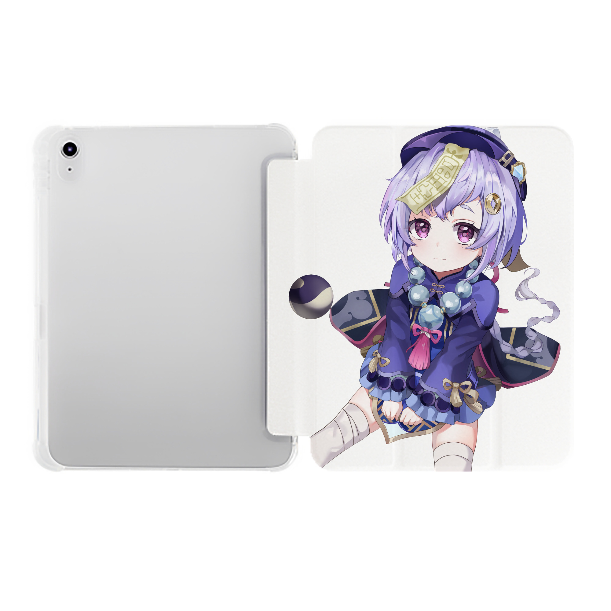 げんし神 七七 なな  genshin Nana IPad ケース ペン収納付き 三つ折りスタンド PUレザー×シリコン 対応機種9.5/10.5/10.9インチ